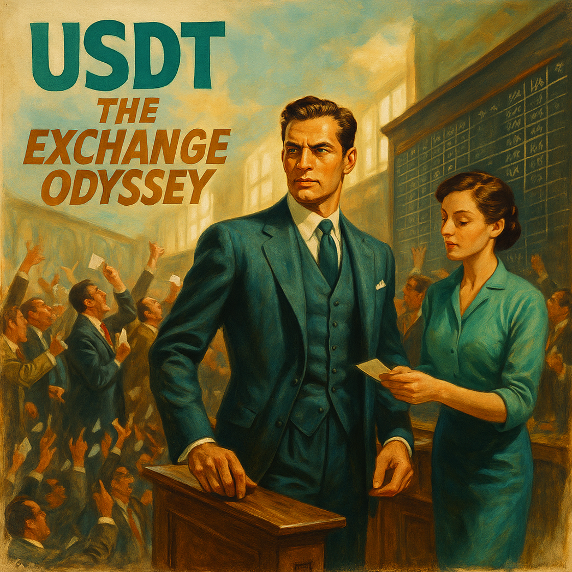 USDT trading competition poster on Cube Exchange, featuring a treasure hunt theme and high-stakes trading excitement. USDT trading competition poster on Cube Exchange, featuring a treasure hunt theme and high-stakes trading excitement.
