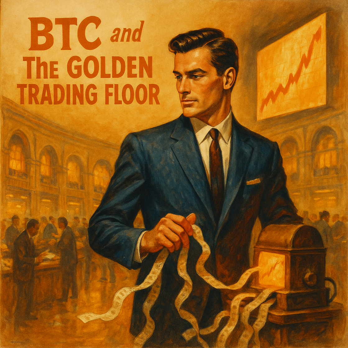 BTC trading competition on Cube Exchange, vintage movie poster style, showcasing high-stakes financial adventure. BTC trading competition on Cube Exchange, vintage movie poster style, showcasing high-stakes financial adventure.